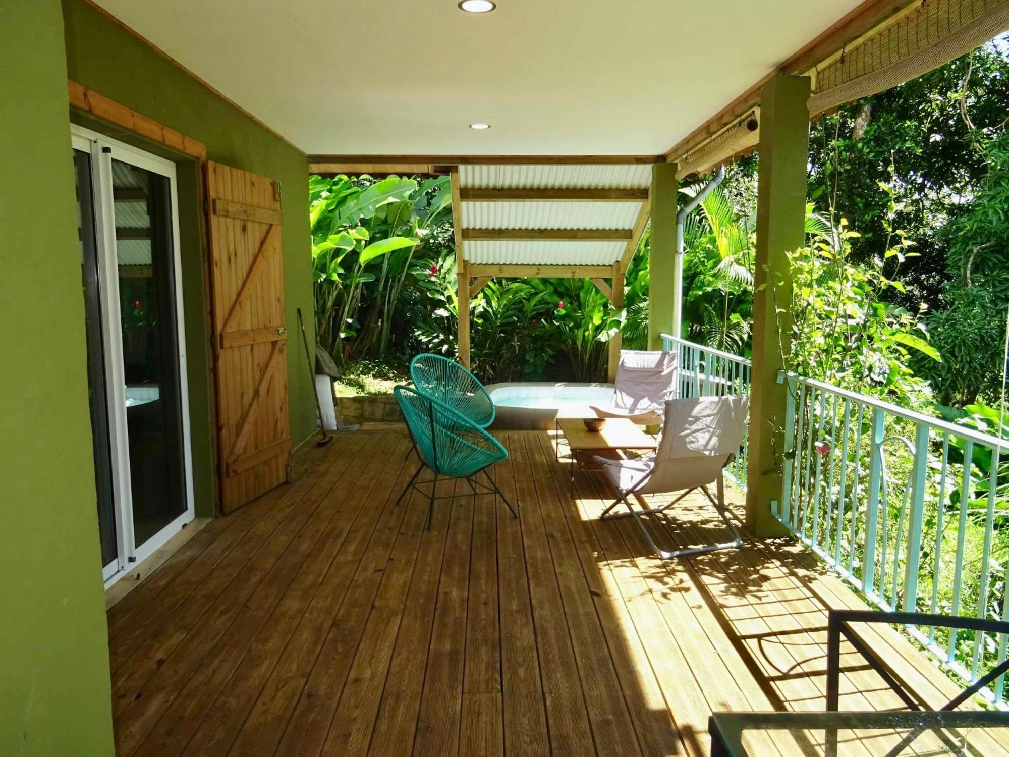 Bungalow Dourou Deshaies Extérieur photo