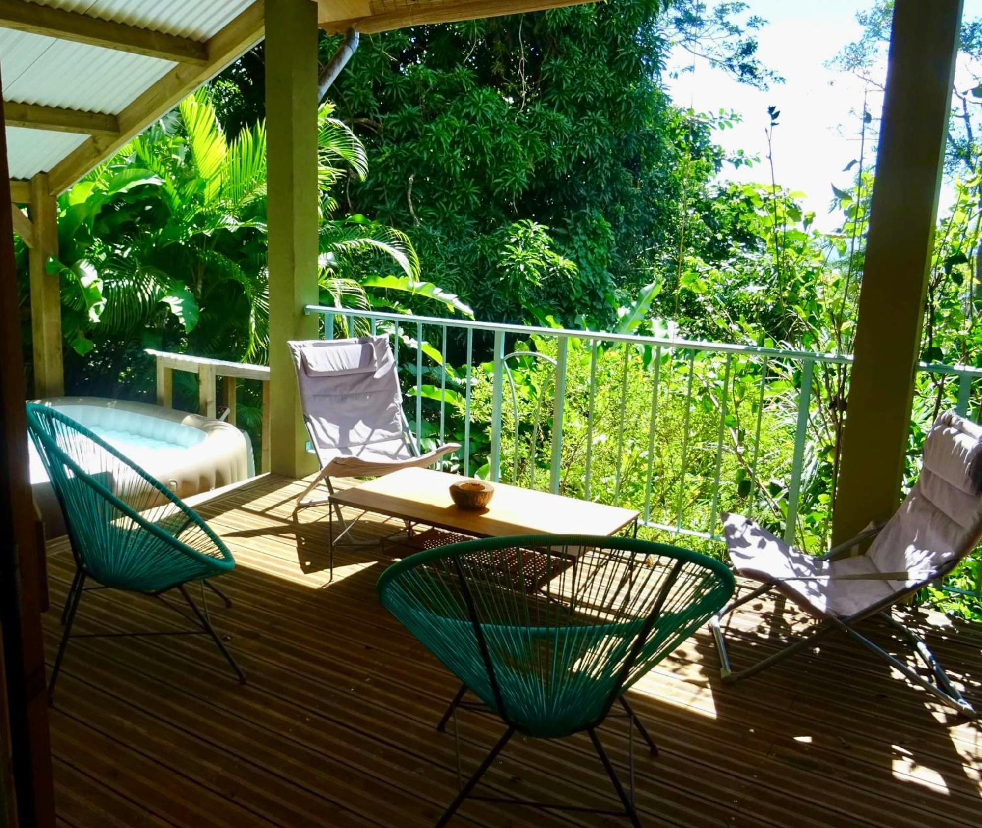 Bungalow Dourou Deshaies Extérieur photo
