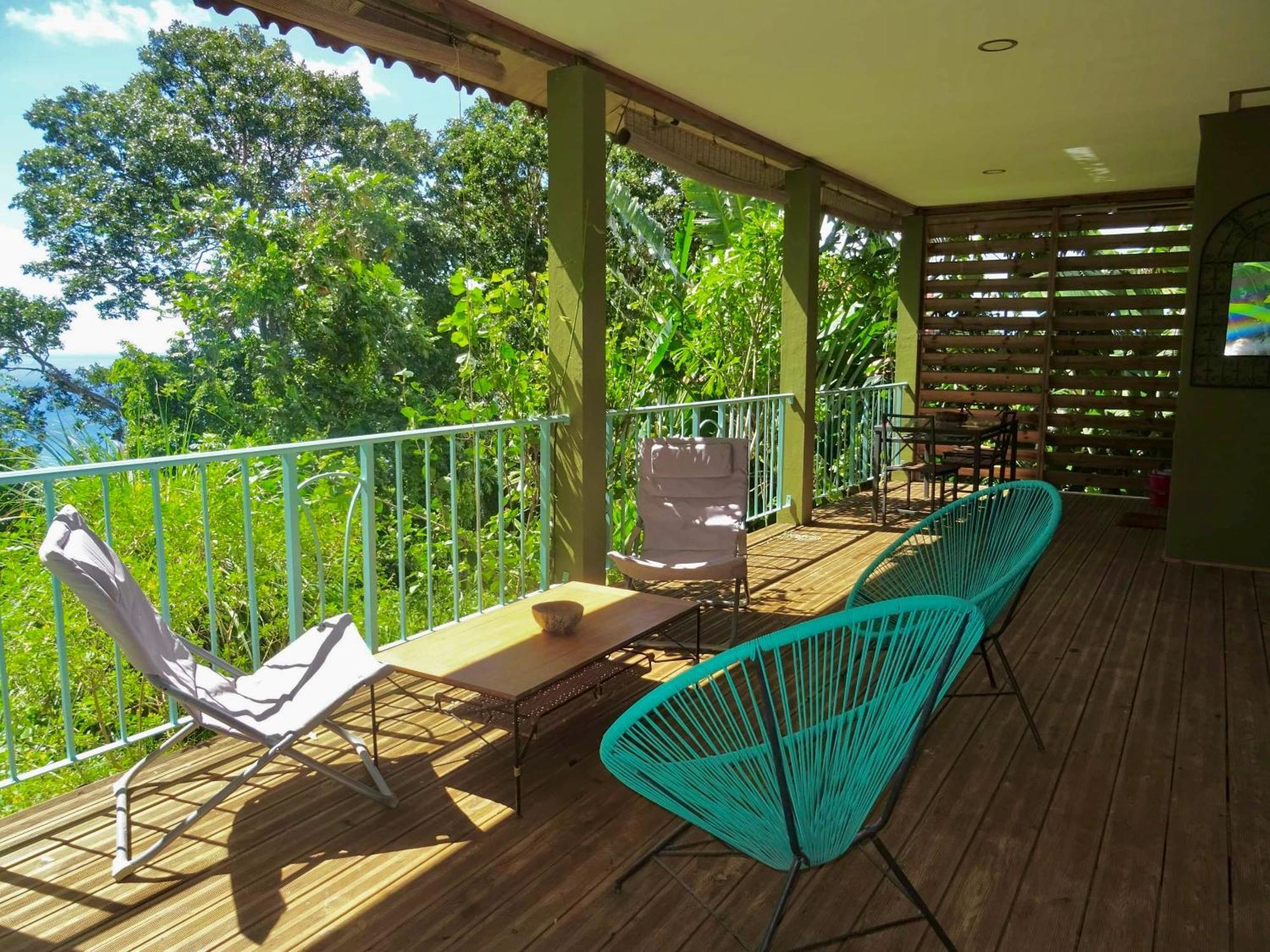 Bungalow Dourou Deshaies Extérieur photo